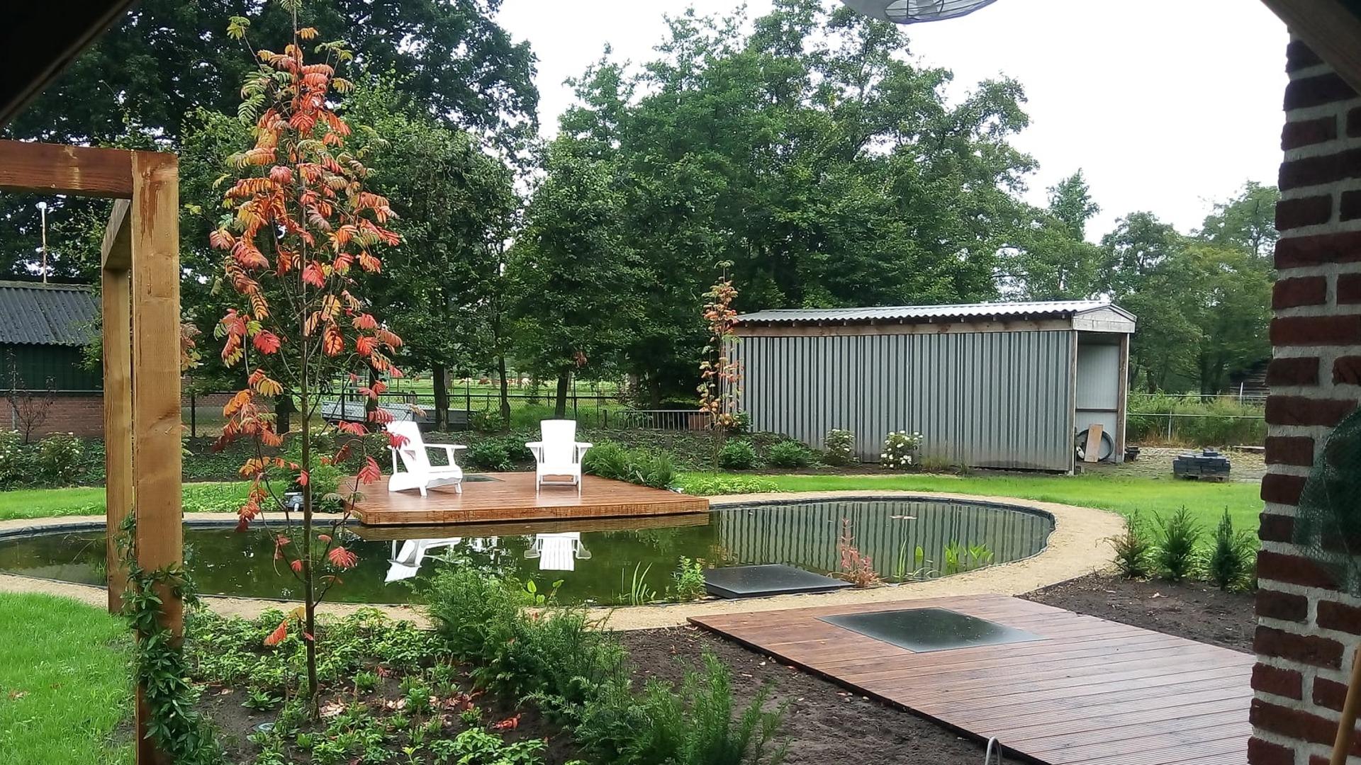 Tuinontwerp studio - Eerste schetsontwerp