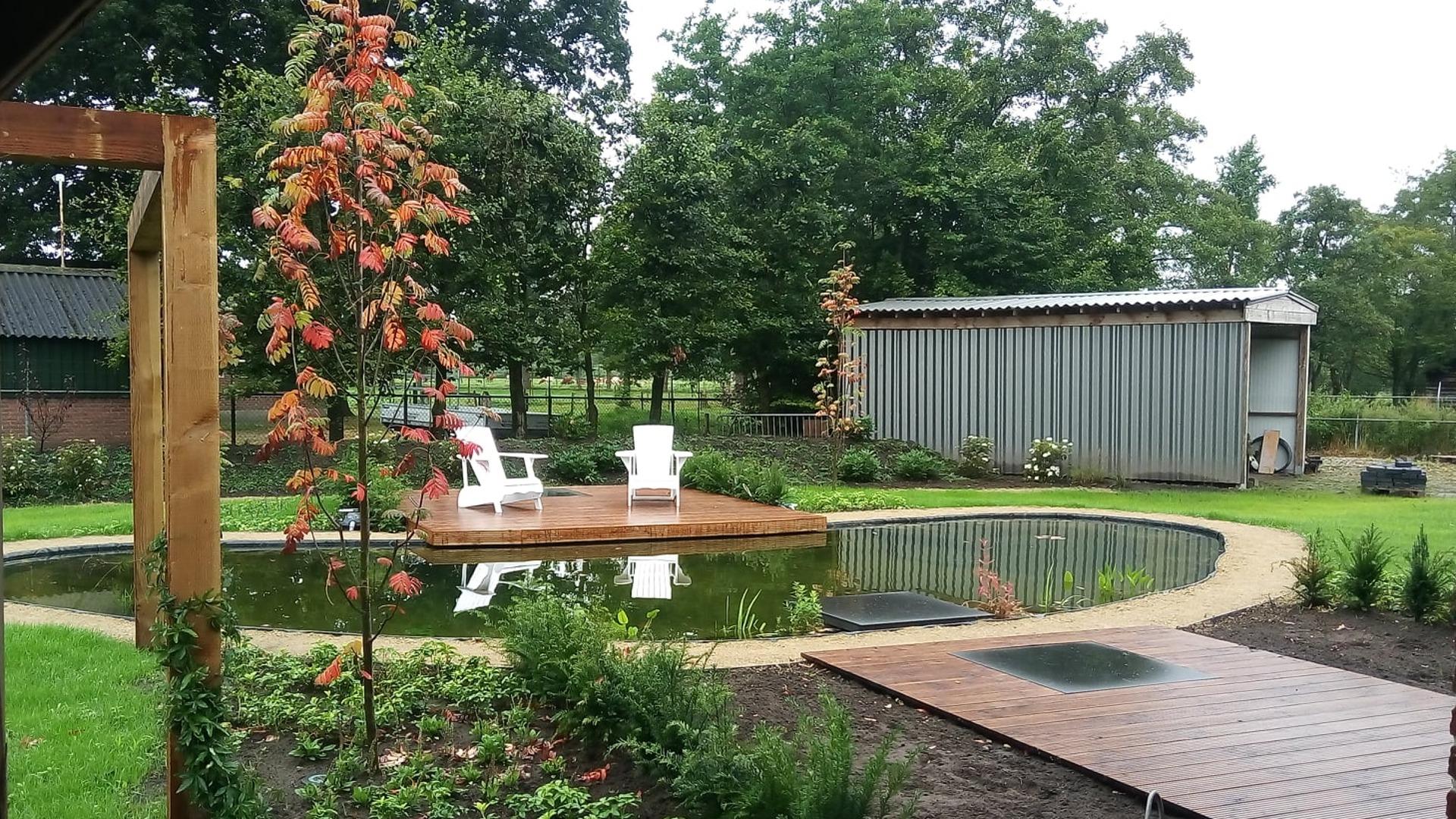 Tuinontwerp studio - Eerste schetsontwerp