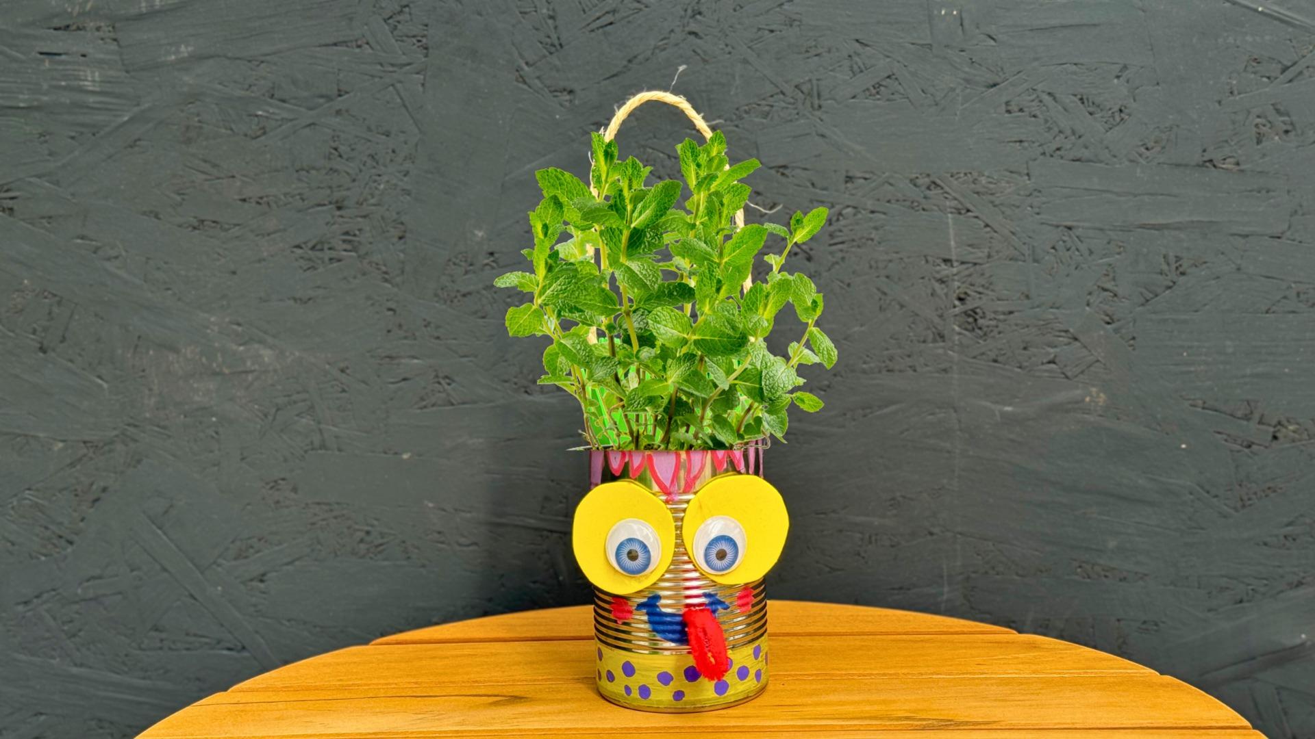 Kidsworkshop Gerecycled Plantenpotje