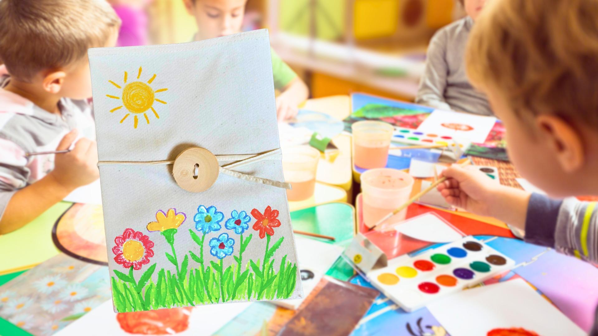 Kidsworkshop Schriftje versieren