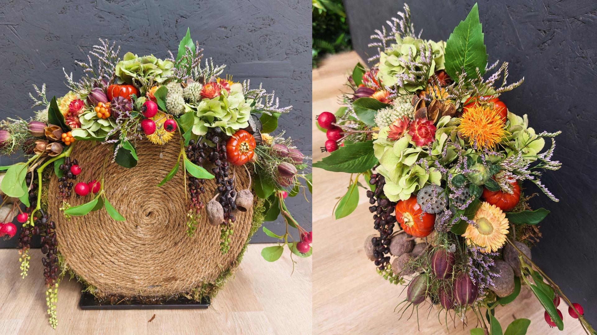 Workshop Juten herfststuk