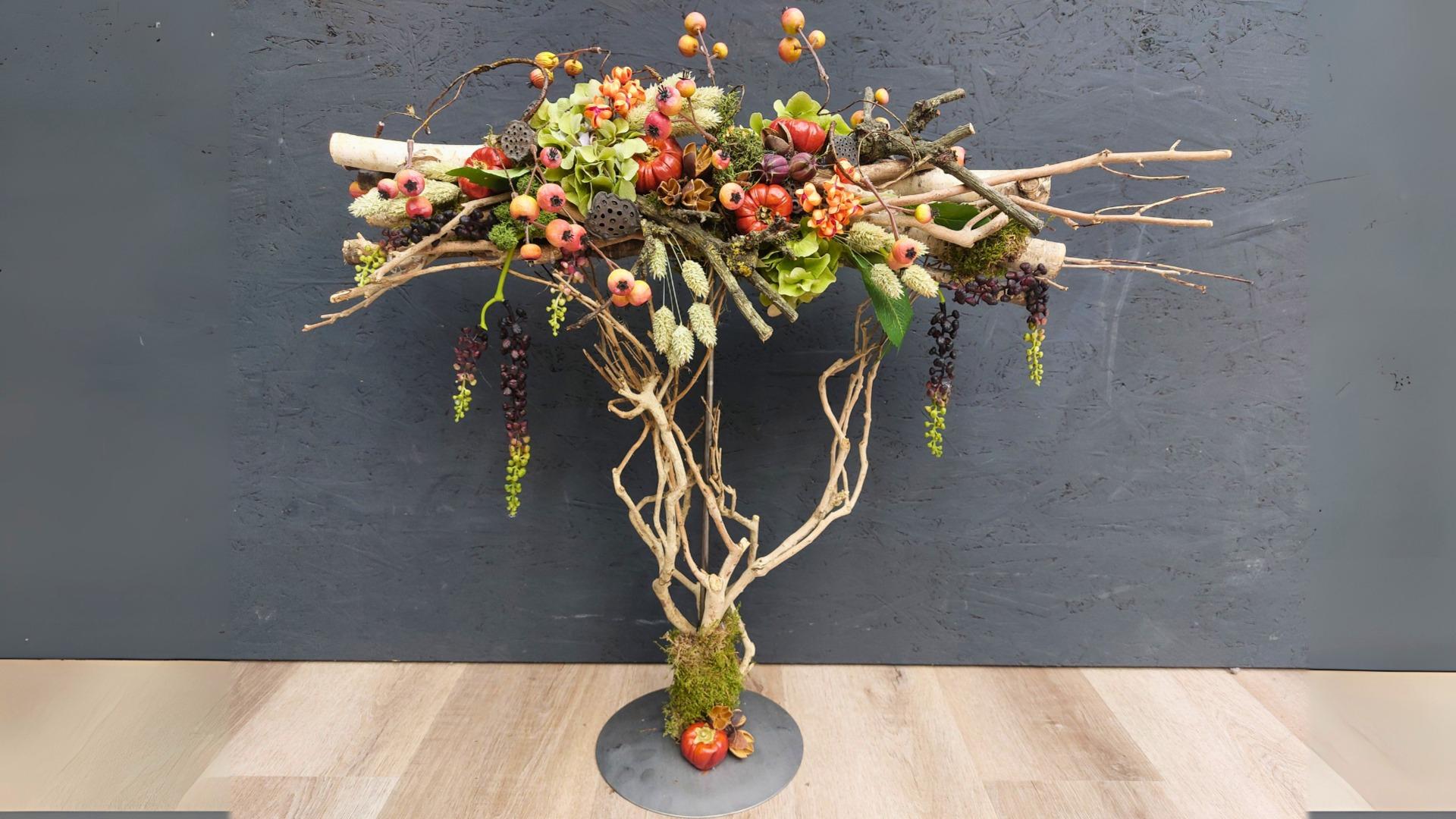 Workshop Zwevend herfststuk