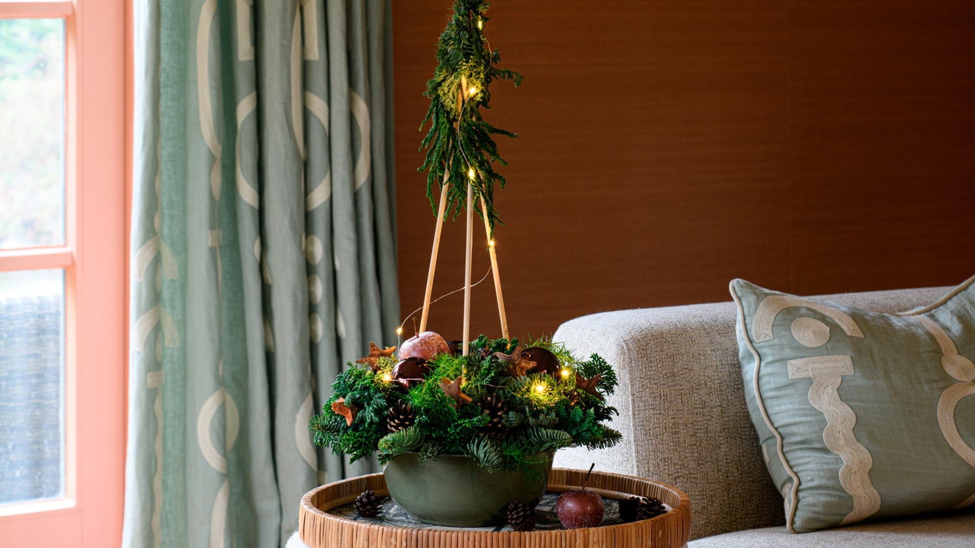 Workshop speels kerststuk