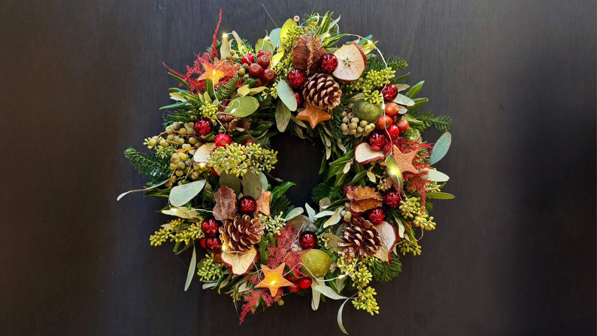 Workshop Klassieke Kerstkrans