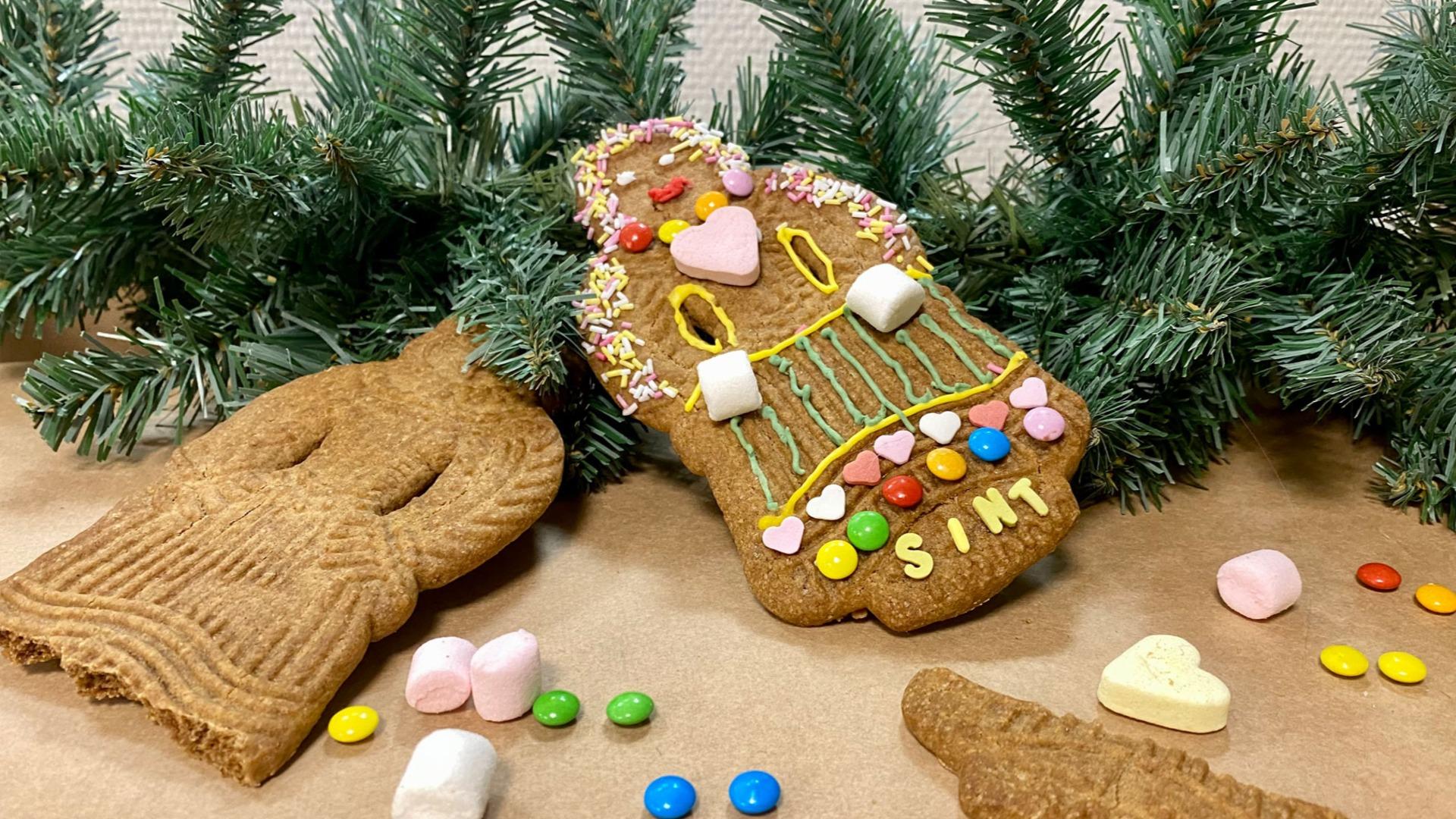 Kidsworkshop Speculaaspop versieren