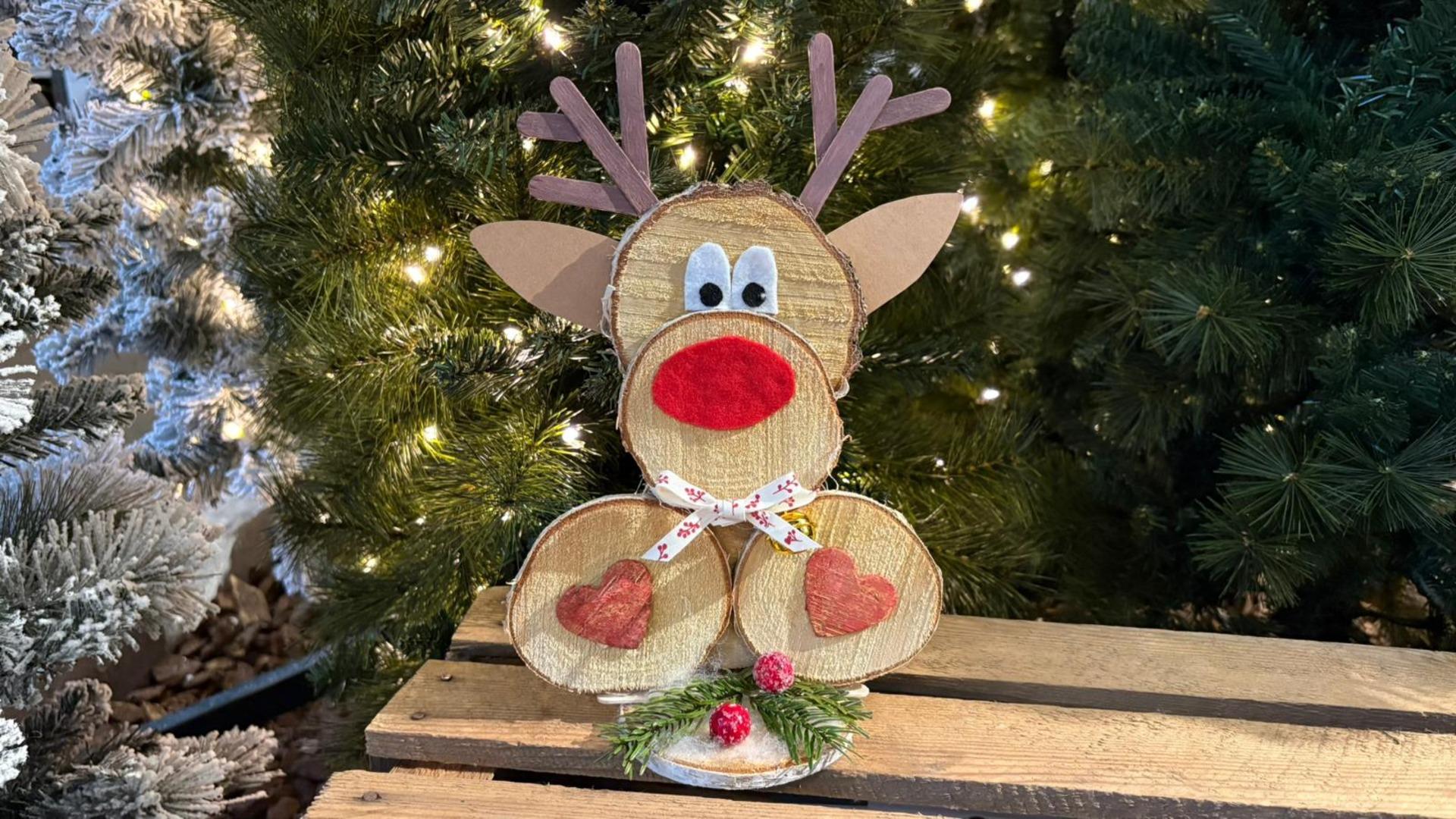 Kidsworkshop Houten Rendier