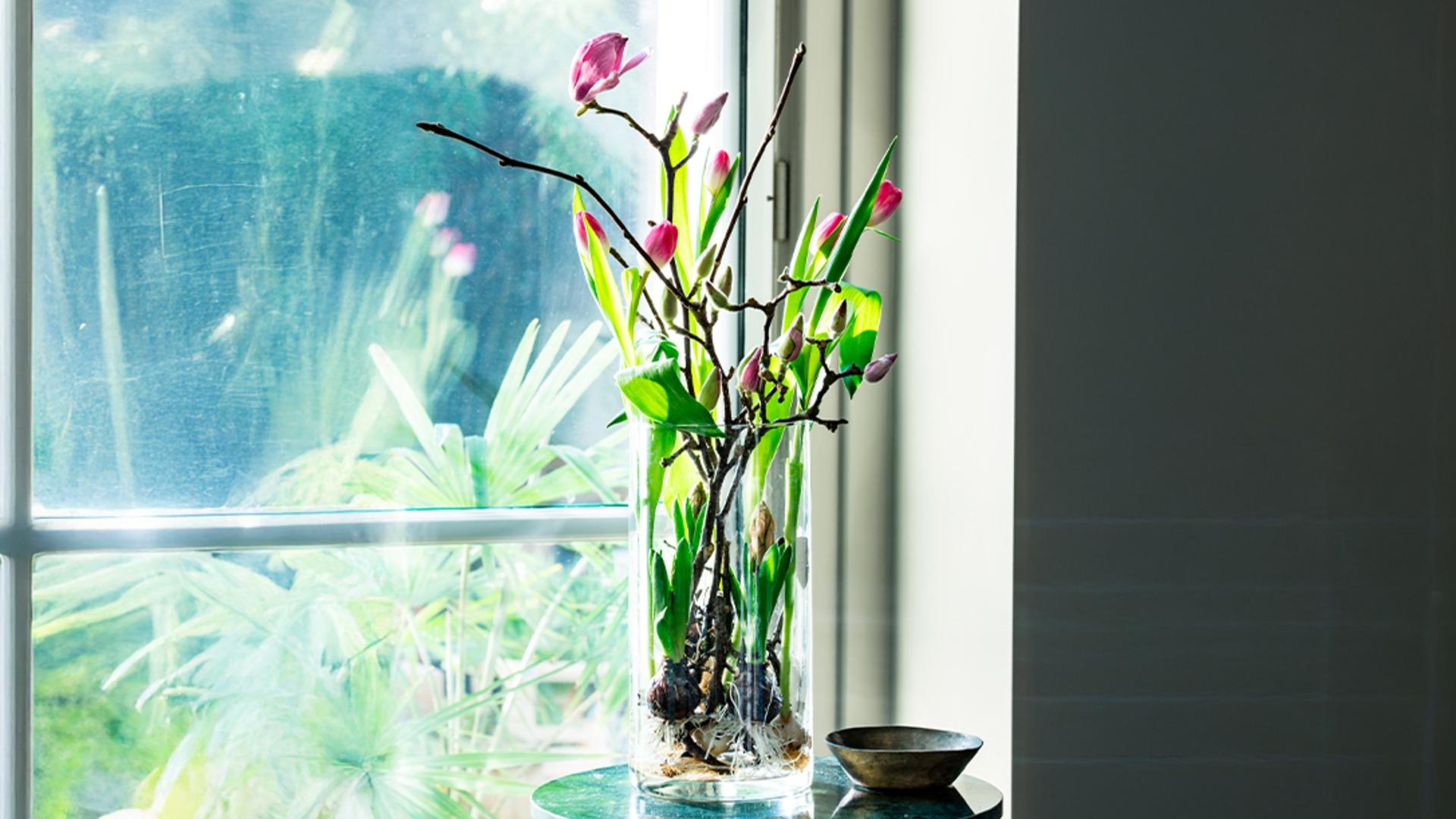 DIY Tulpen en Magnolia