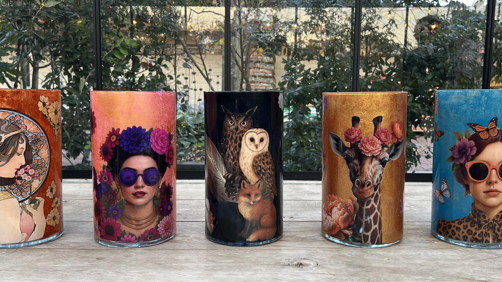 Workshop BinnensteBuitenVaas decoupage