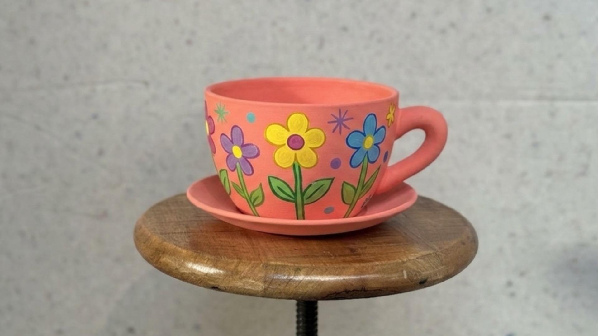 Kidsworkshop Kopje schilderen