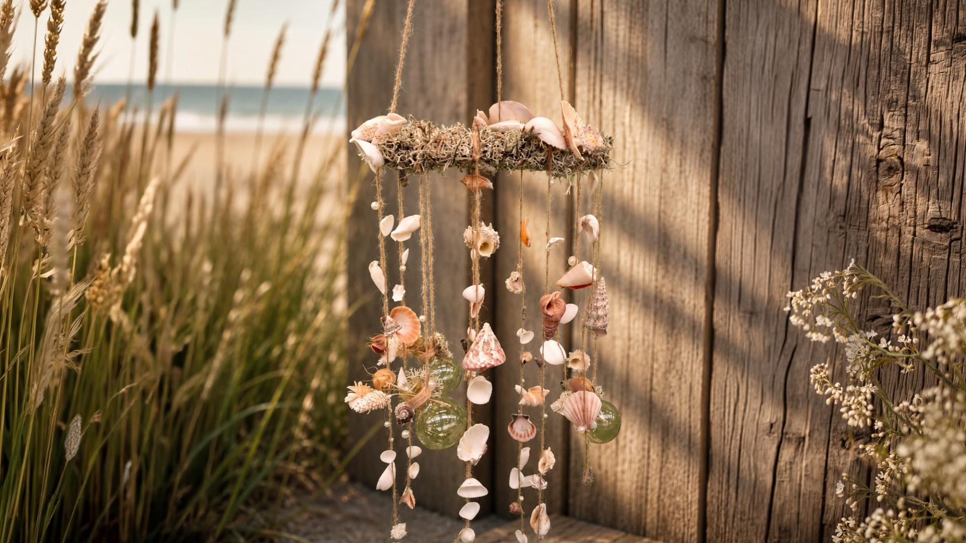 Workshop Schelpenhanger met vaasjes