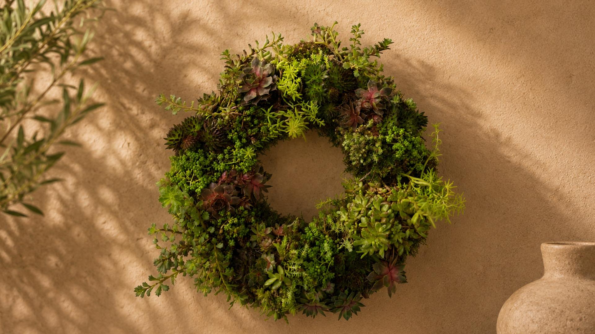 Workshop Groene Vetplantenkrans